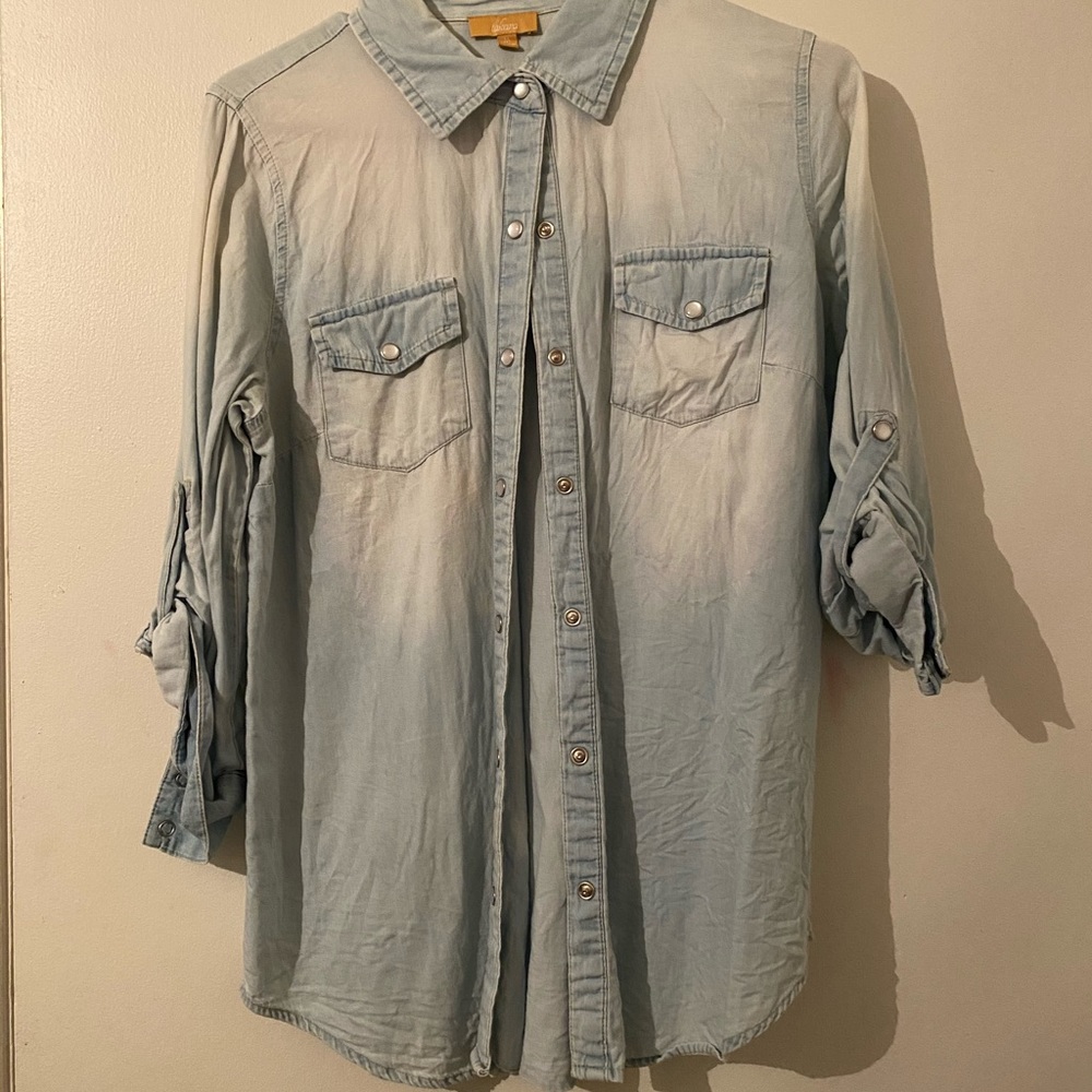 Jean/Denim button up